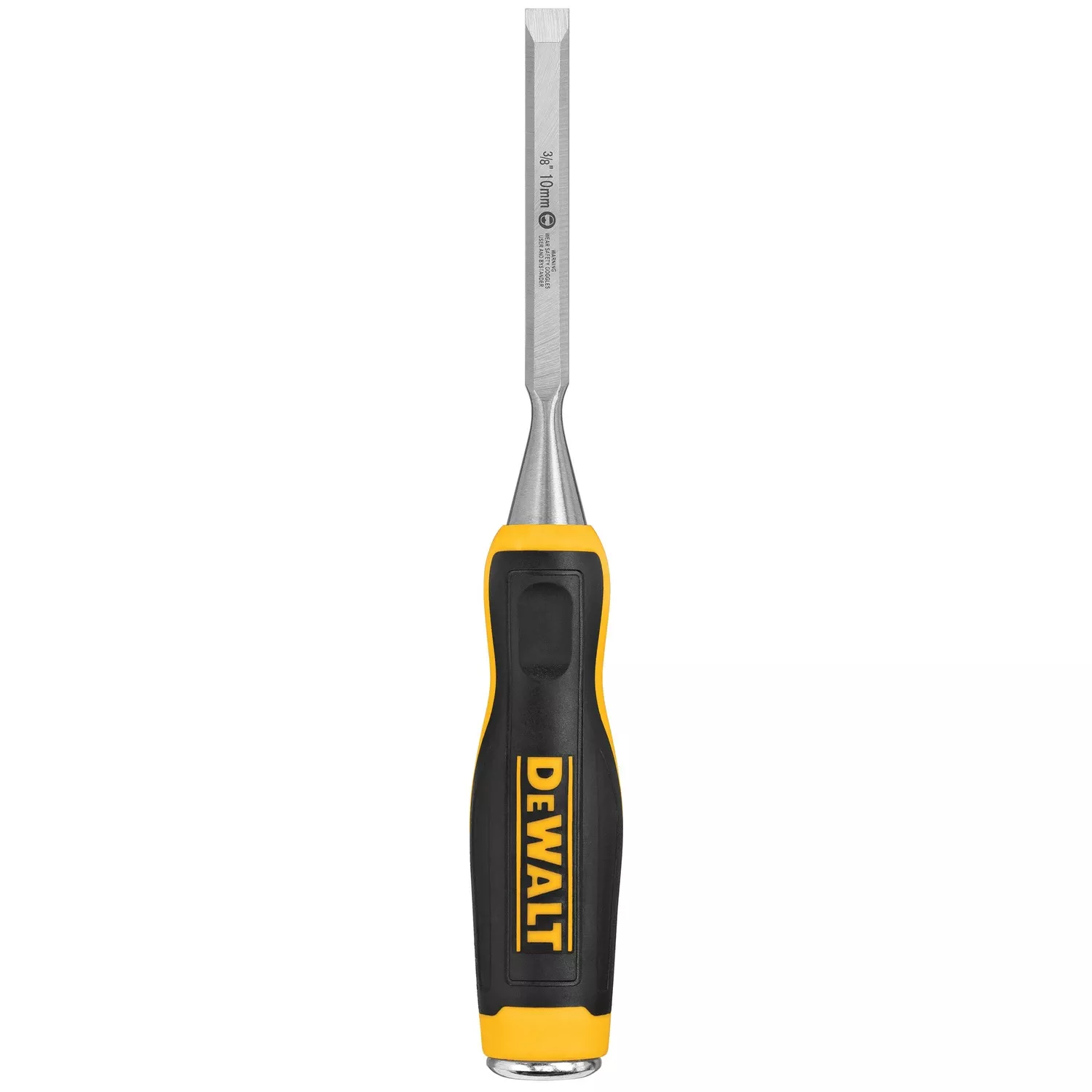 3/8 In. Wood Chisel With Bi-material Handle And Carbon Steel Blade