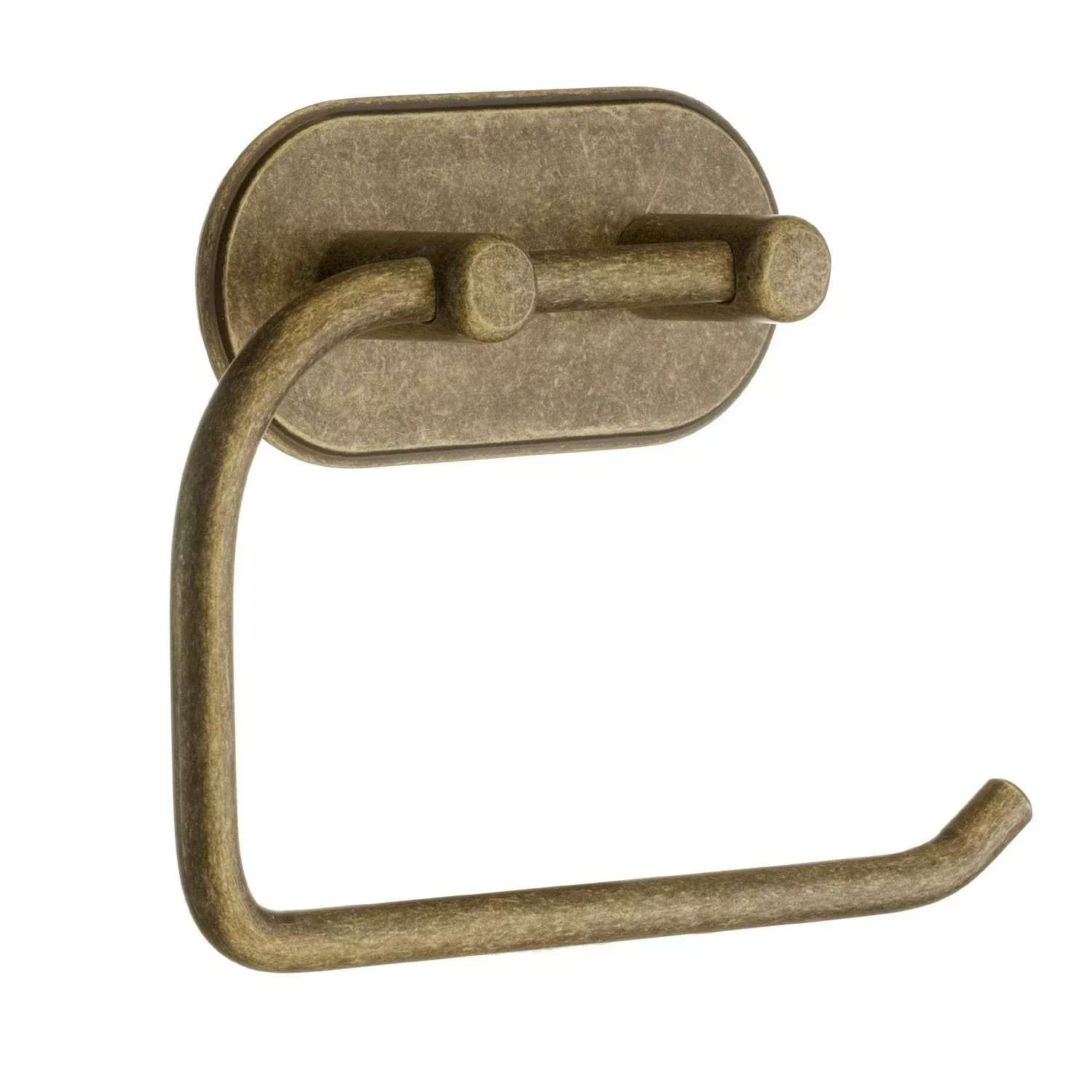 Beslagsboden Design Toiler Roll Holder in Antique Brass Finish Self-ad