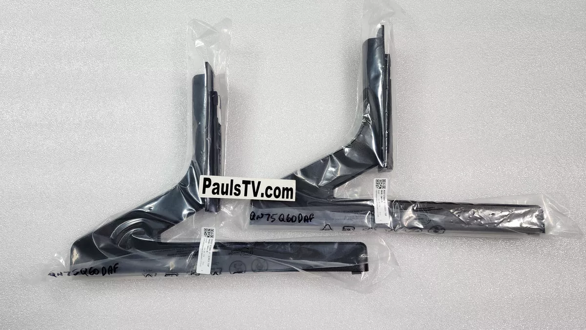 BN96-54831A Samsung TV Legs / Stand for Samsung QN75Q60DAF, QN70Q60DAF
