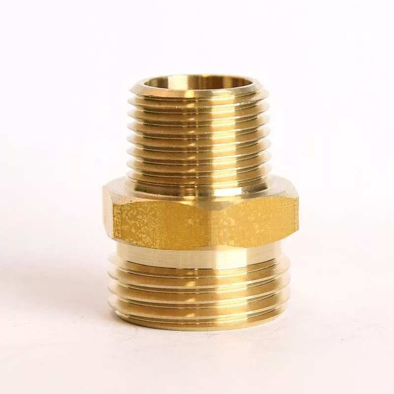Brass 3/4 in. D X 1/2 in. D Hose Adapter 1 pk
