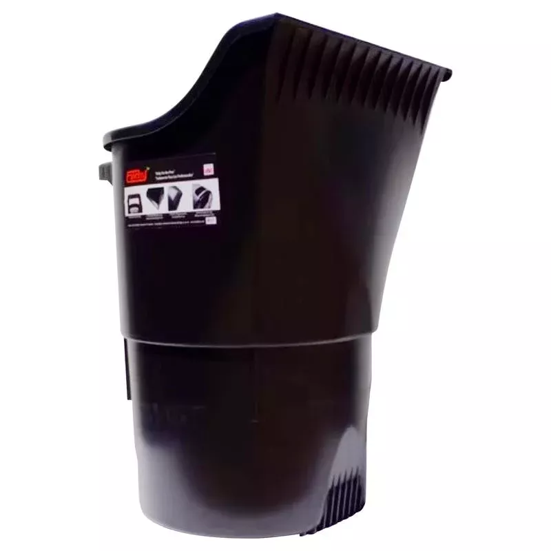 Catchy Can 20 gal Black Plastic Trash Can