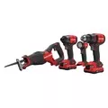 Craftsman V20 Brushless Lithium-Ion Cordless 4-Tool Combo Kit with 2 Batteries (2 Ah) - CMCK420D2