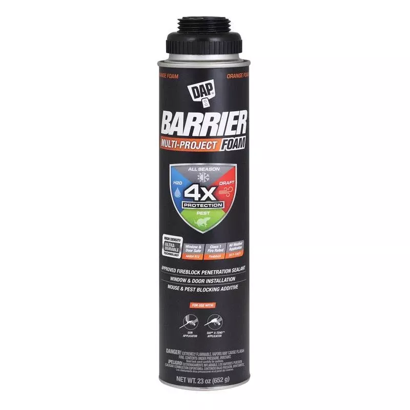 DAP Barrier Foam Orange Polyurethane Foam Multipurpose Barrier Foam 23