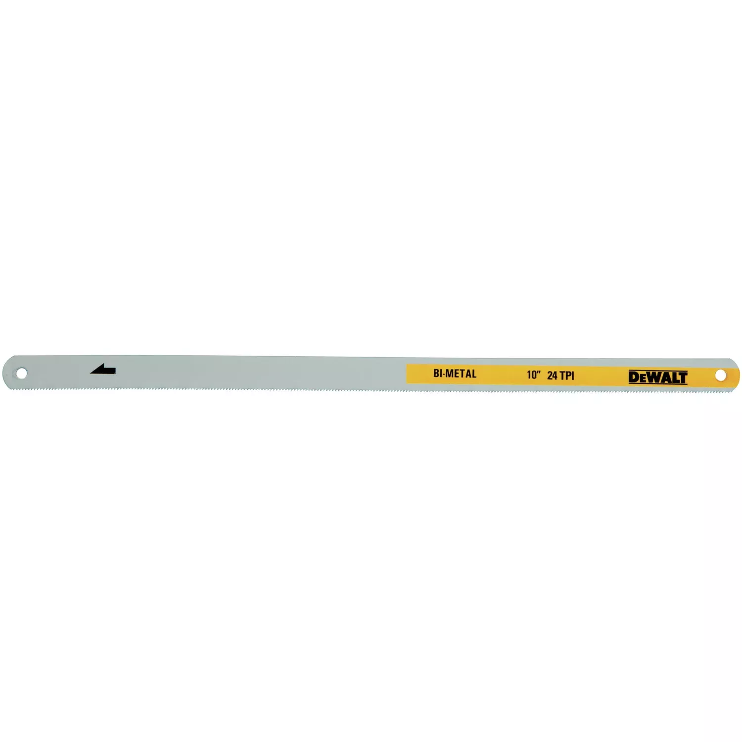 DeWalt 10 in. High Carbon Steel Hacksaw Blades 24 TPI 2 pk