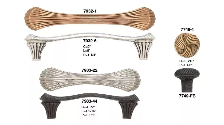 Edgar Berebi Barrington Pull 7723 Cabinet Pull | EBE-7723