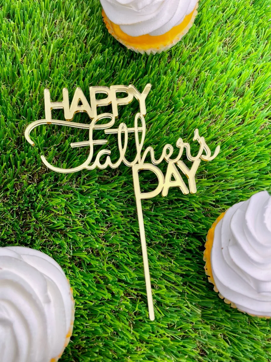 Happy Father's Day Cake Topper