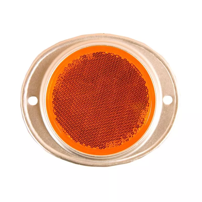Hopkins Amber Oval Reflector 1 pk