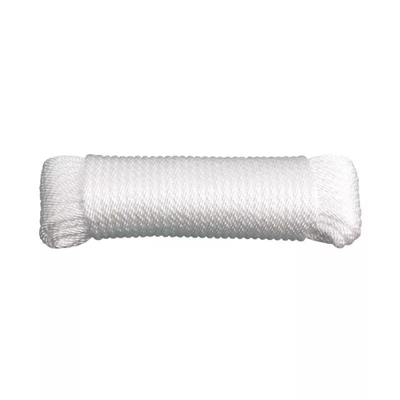 Koch 1/4 in. D X 50 ft. L White Solid Braided Nylon Rope