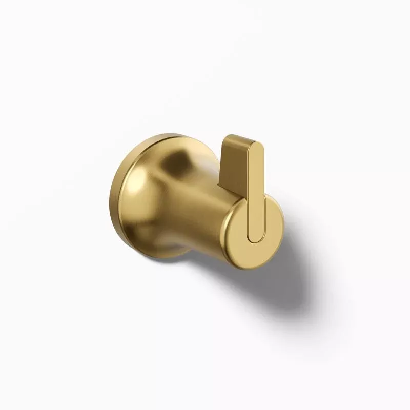 Kohler Sivaro 2.42 in. H X 2.08 in. W X 2.5 in. L Brushed Gold Robe