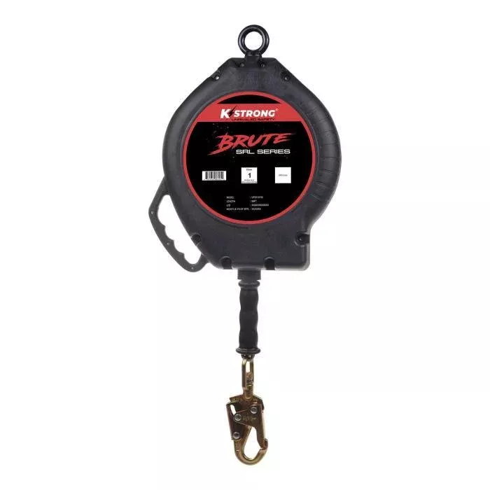 KStrong Brute 90ft Cable SRL w/Snap Hook