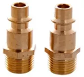 Quick Connect Male (Industrial) 1/4" Hose Connector (2 pk) - California Air Tools