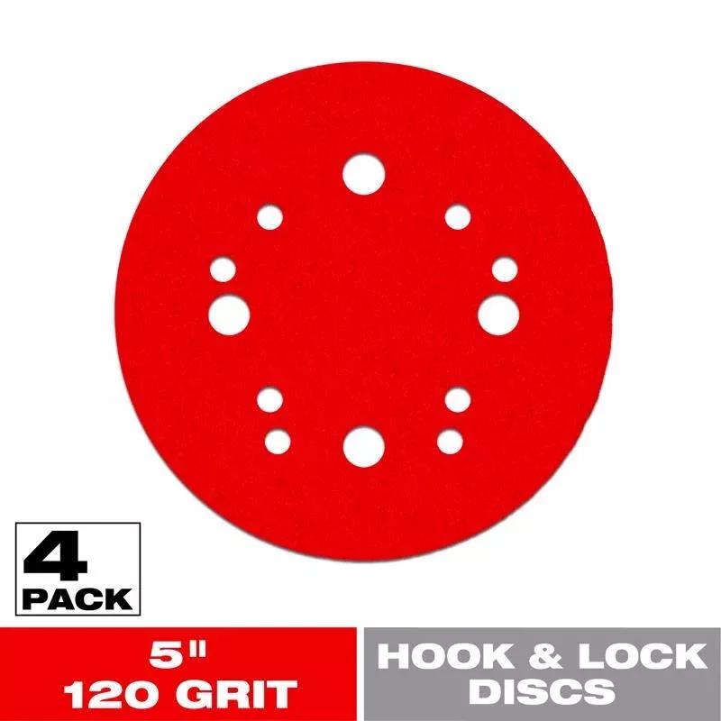 SAND DISC 5" 120G 4PK