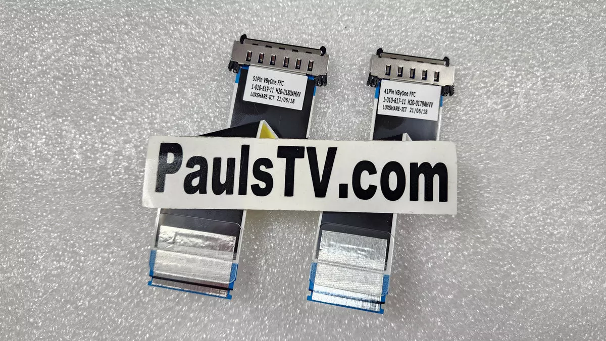 Sony LVDS Cables 1-010-617-11 / 1-010-619-11 for Sony XR55A90J / XR-55