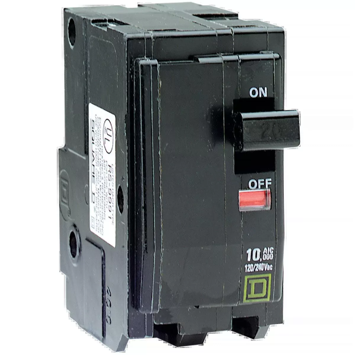 Square D QO 40A Double-Pole Circuit Breaker – Reliable Safety