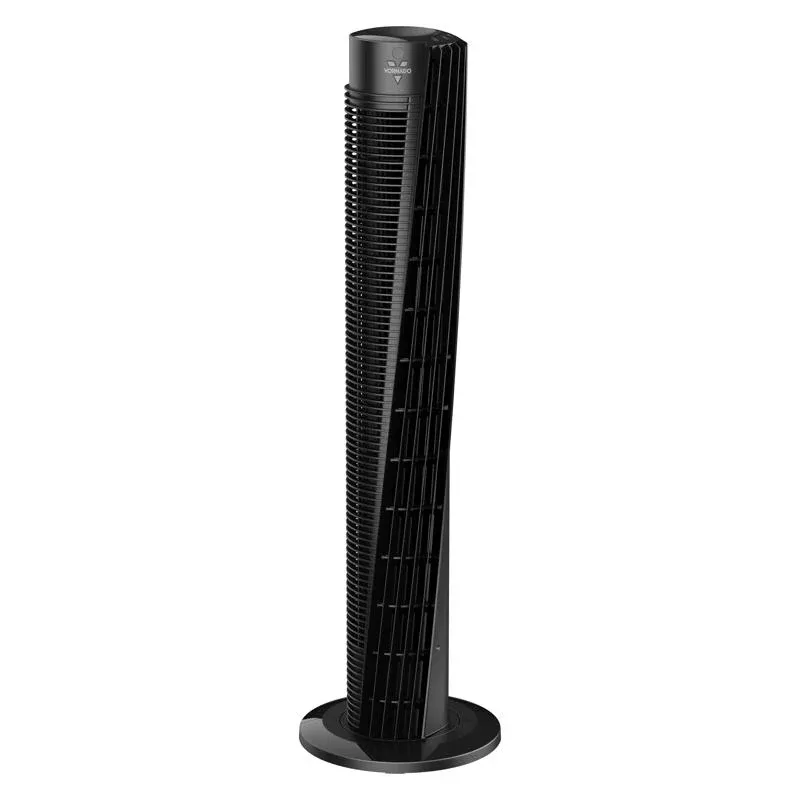 Vorando OSC73 V-Flow 36.8 in. H 3 speed Oscillating Tower Fan Remote